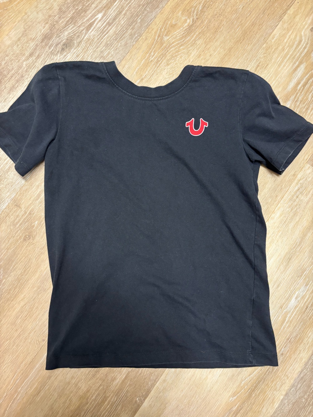 True religion black t- shirt. Kids size small.